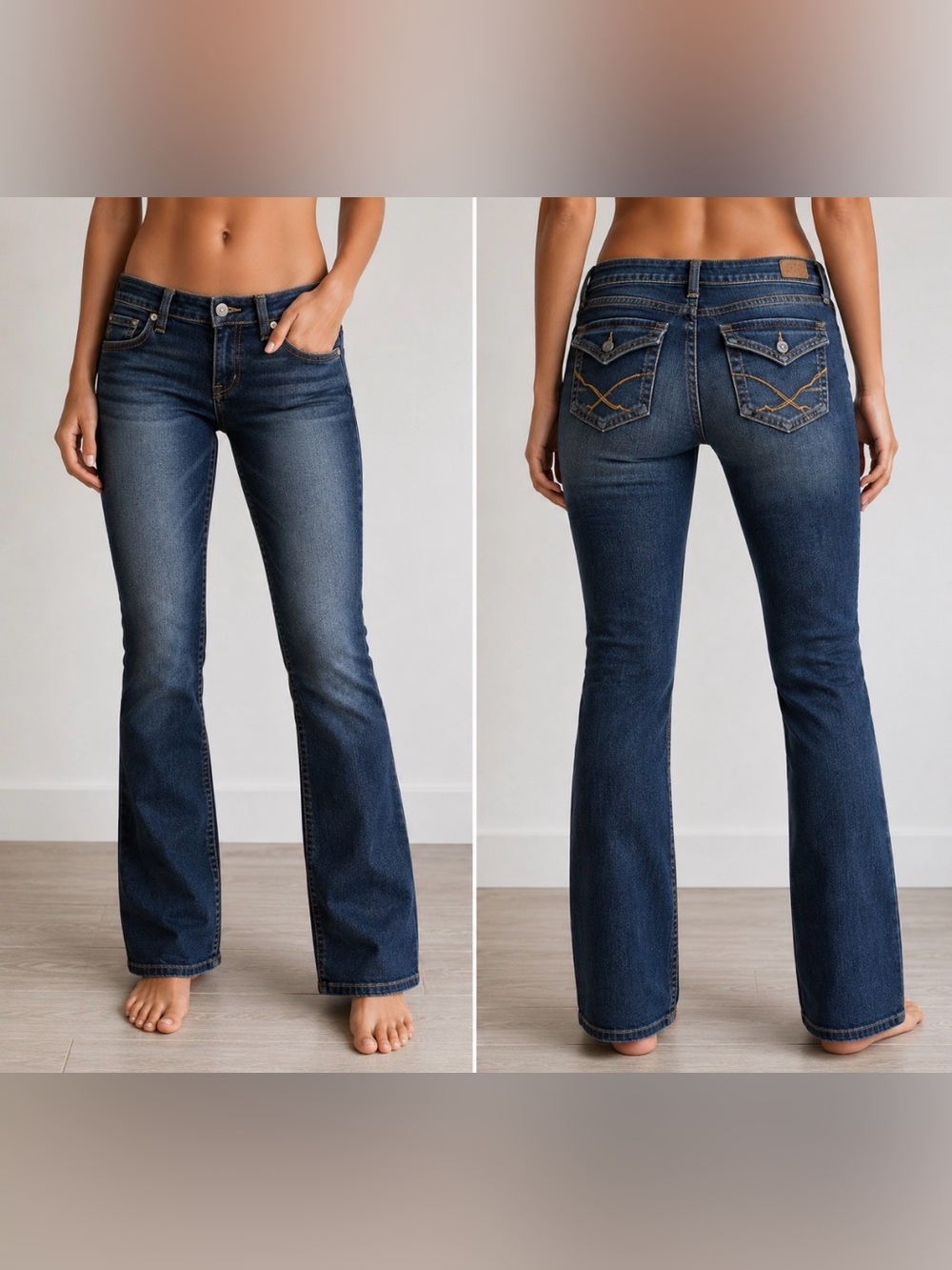American Rag Dark Blue Straight Leg Jeans